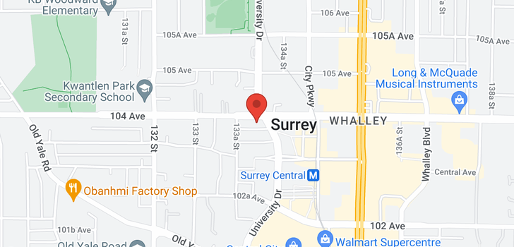 map of 3112 13398 104 AVENUE